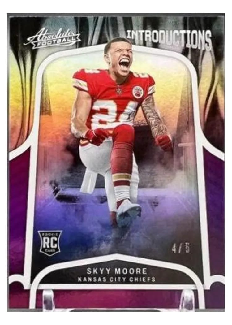 2022 Panini Absolute Introductions Skyy Moore #INT-16 card