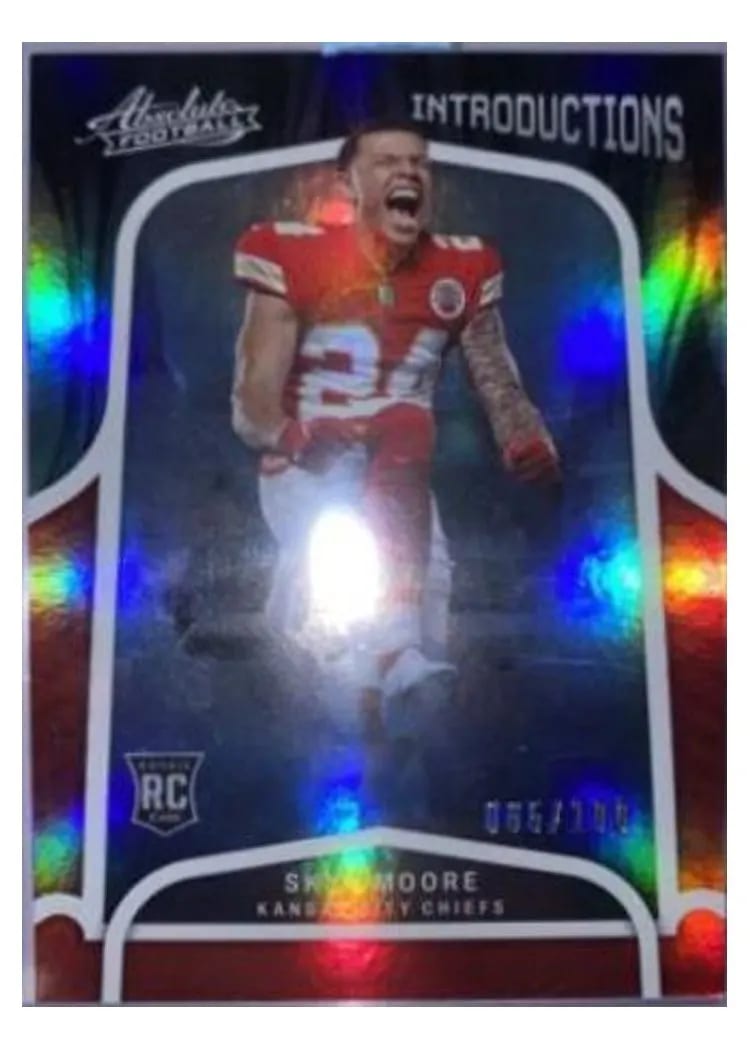 2022 Panini Absolute Introductions Skyy Moore #INT-16 card