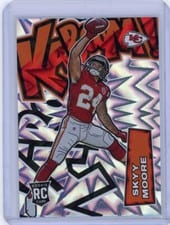 2022 Panini Absolute Kaboom Skyy Moore #K41 card