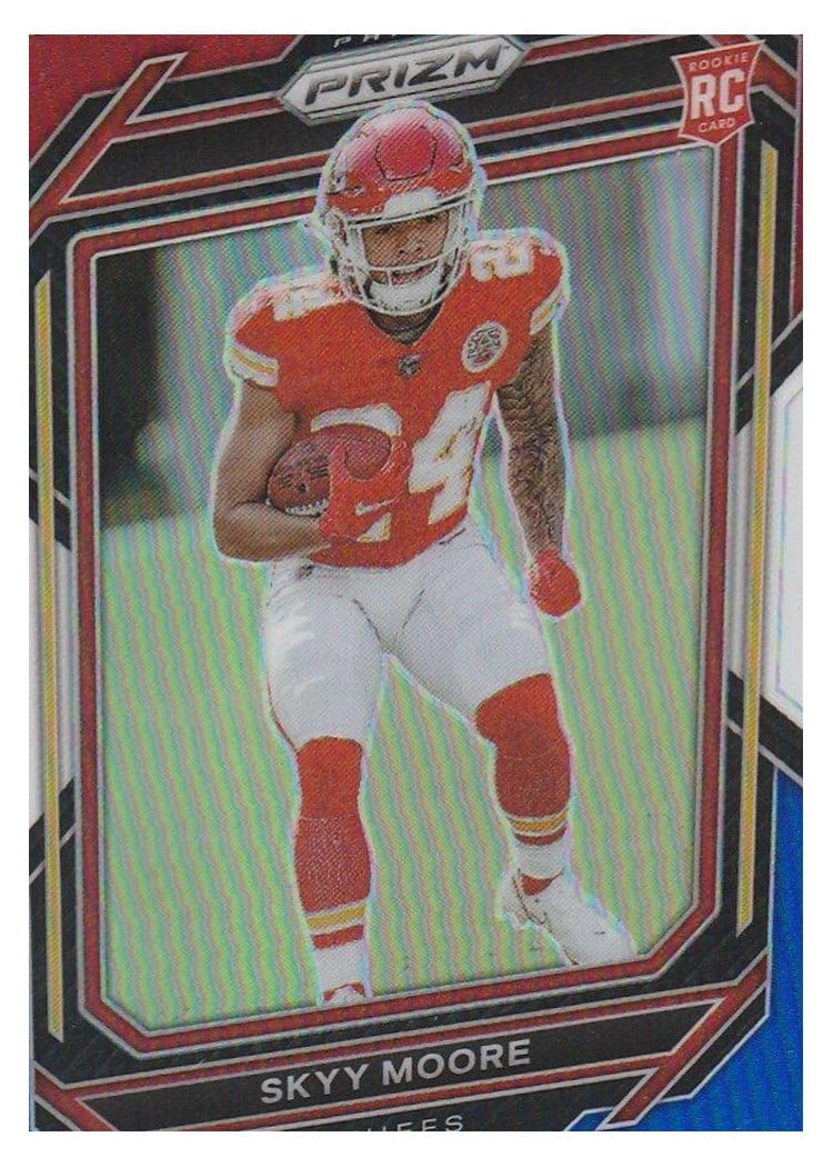 2022 Panini Prizm Base Set Skyy Moore Red White Blue #331 card