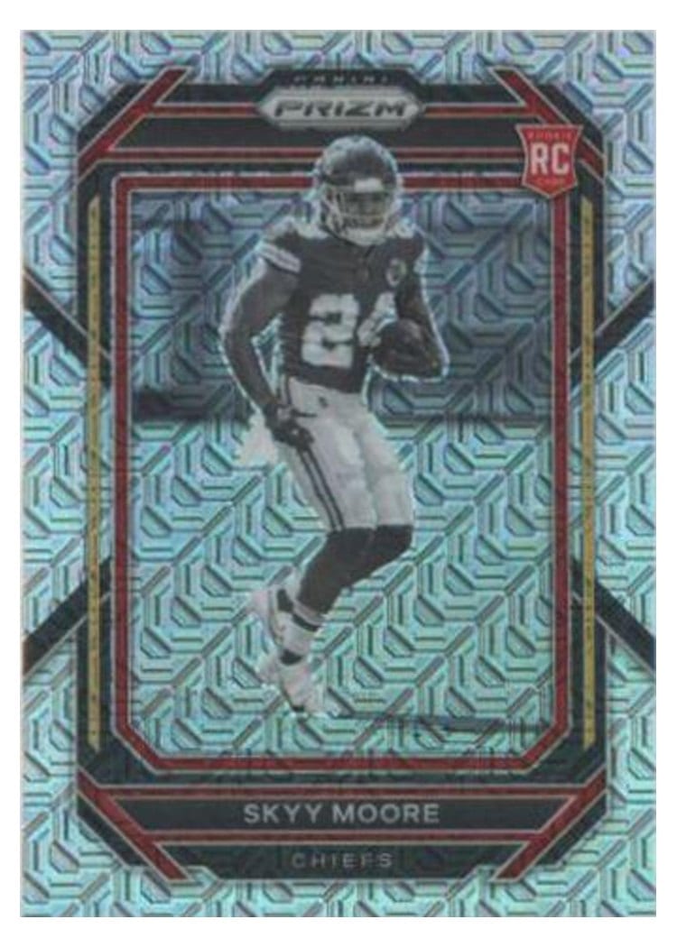 2022 Panini Prizm Base Set Skyy Moore SP Variation Mojo #331 card