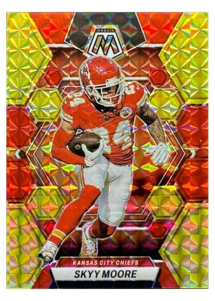 2023 Panini Mosaic Base Set Skyy Moore #111 card