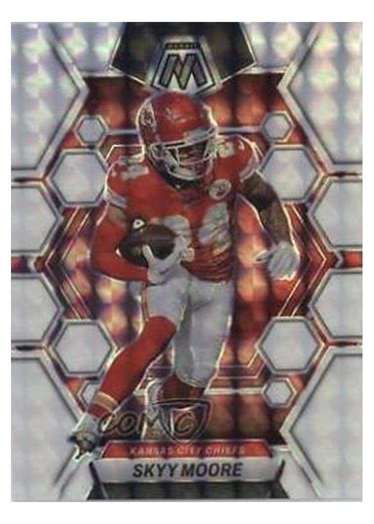 2023 Panini Mosaic Base Set Skyy Moore White #111 card