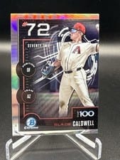 2025 Bowman Bowman Scouts Top 100 Slade Caldwell #BTP-72 card