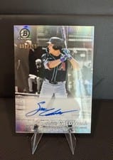 2025 Bowman Draft Achromatic Autographs Slade Caldwell #AA-SC card