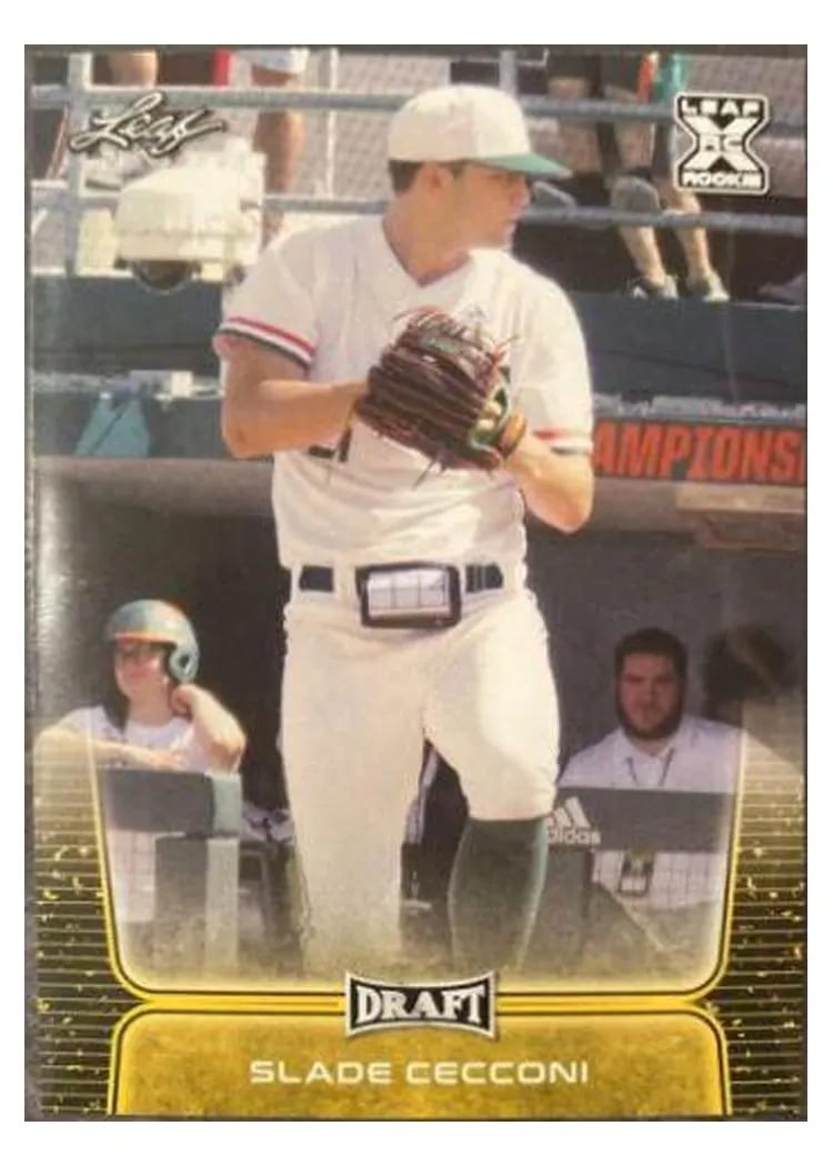 2020 Leaf Draft Base Set Slade Cecconi #19 card