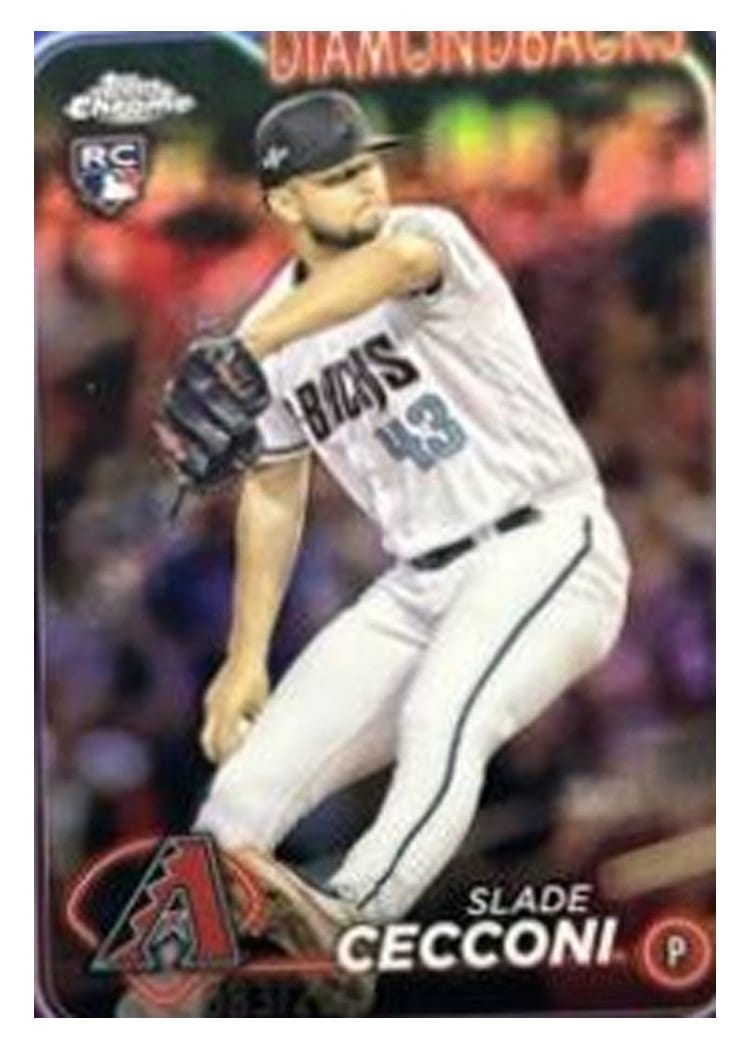 2024 Topps Chrome Slade Cecconi #77 card
