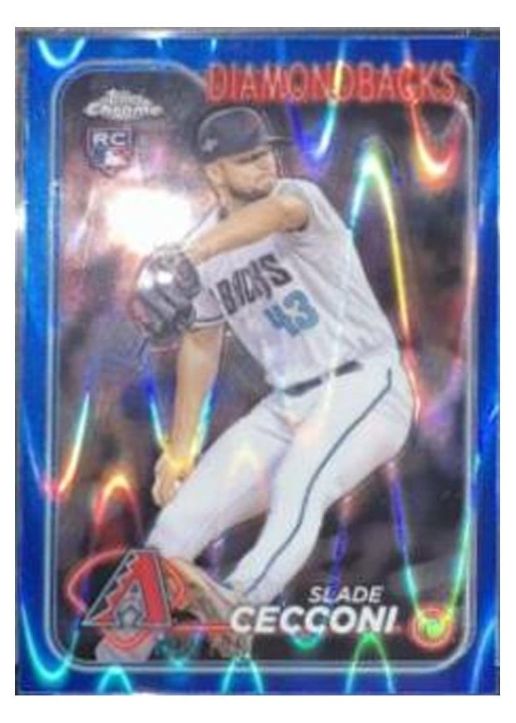 2024 Topps Chrome Slade Cecconi #77 card