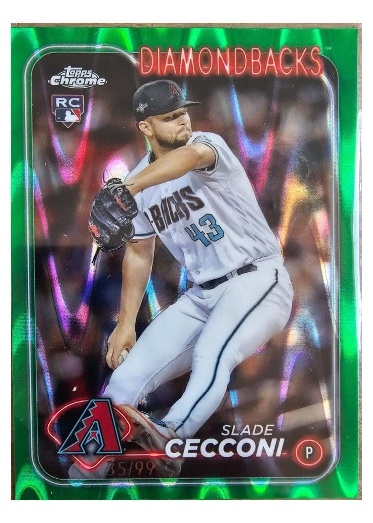 2024 Topps Chrome Slade Cecconi #77 card
