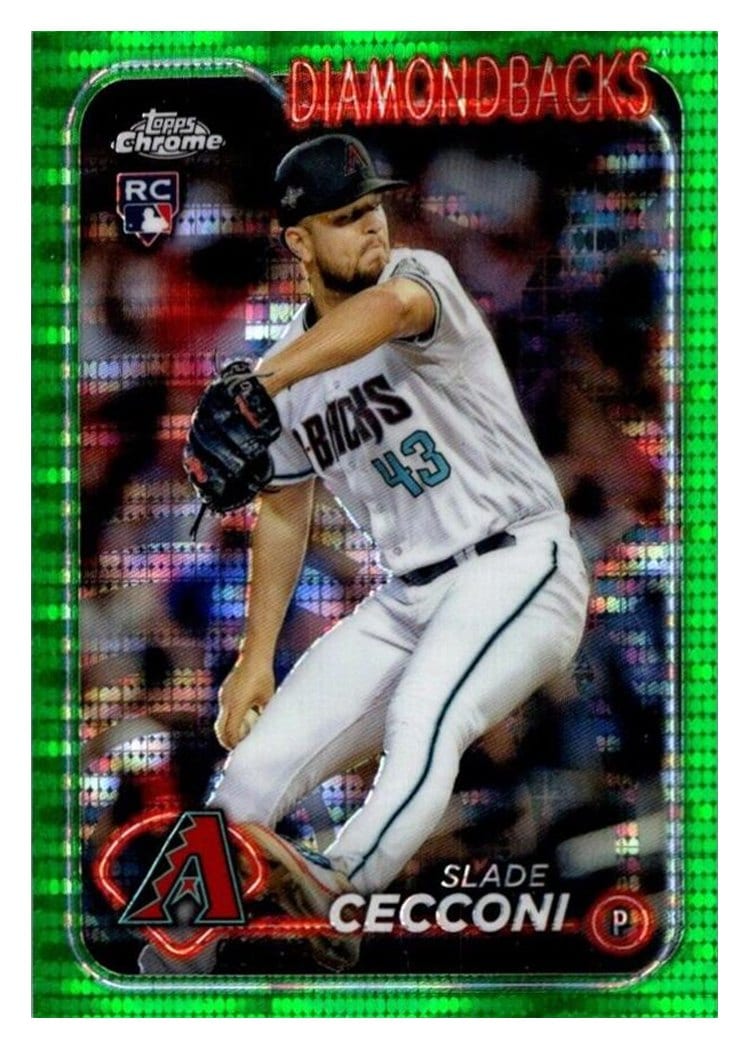 2024 Topps Chrome Slade Cecconi #77 card