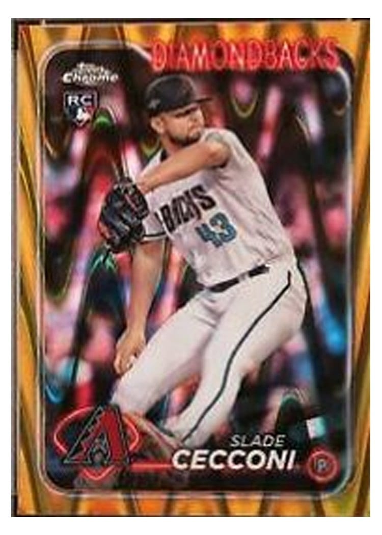 2024 Topps Chrome Slade Cecconi #77 card