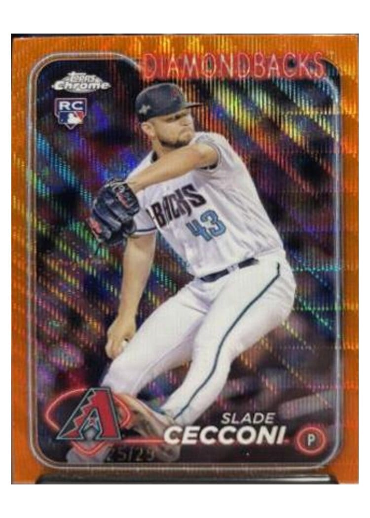 2024 Topps Chrome Slade Cecconi #77 card