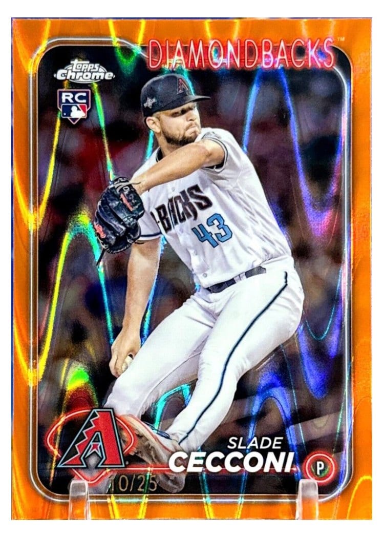 2024 Topps Chrome Slade Cecconi #77 card
