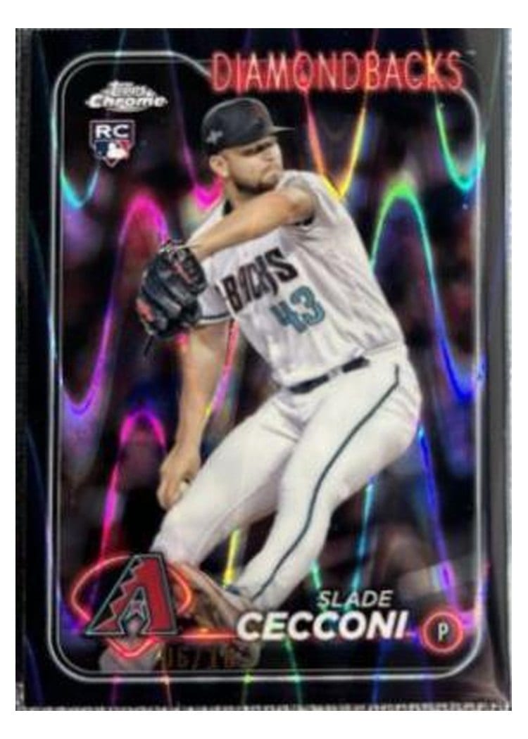 2024 Topps Chrome Slade Cecconi #77 card