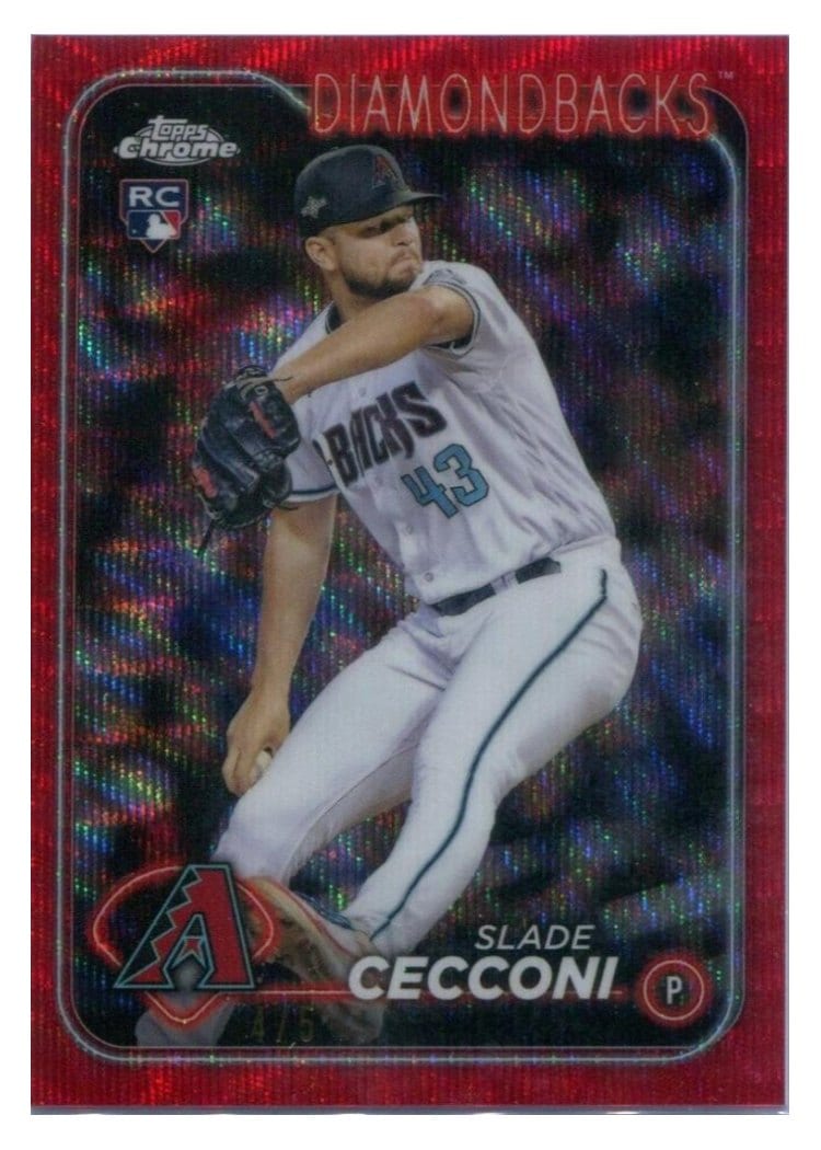 2024 Topps Chrome Slade Cecconi #77 card