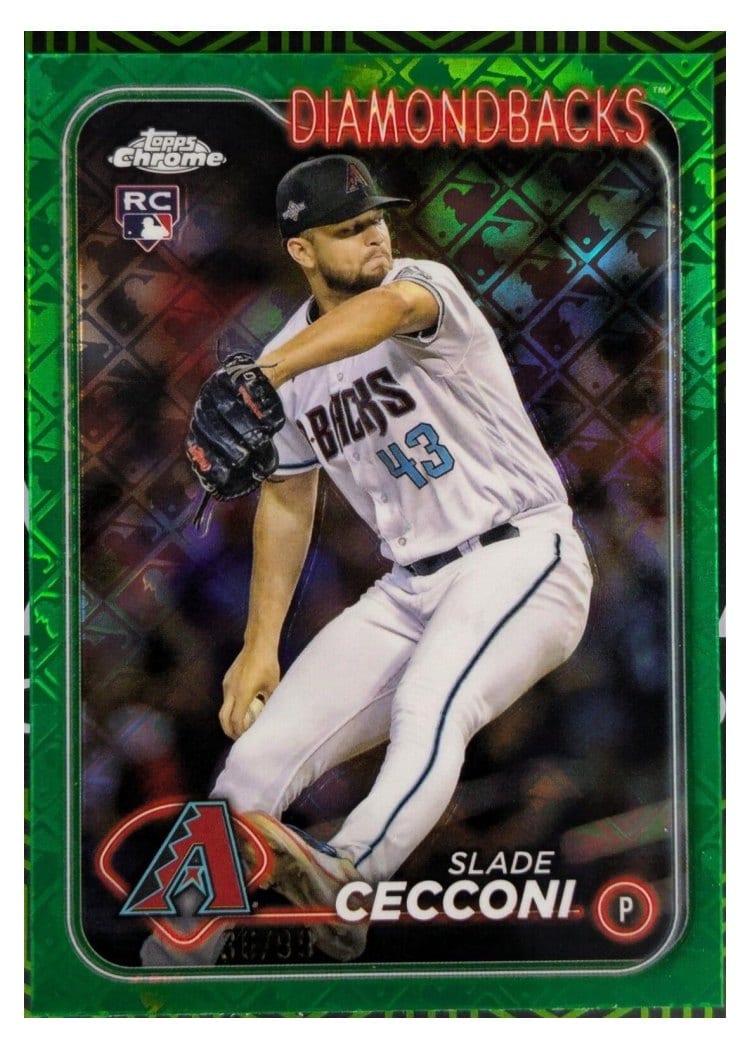 2024 Topps Chrome Slade Cecconi #77 card