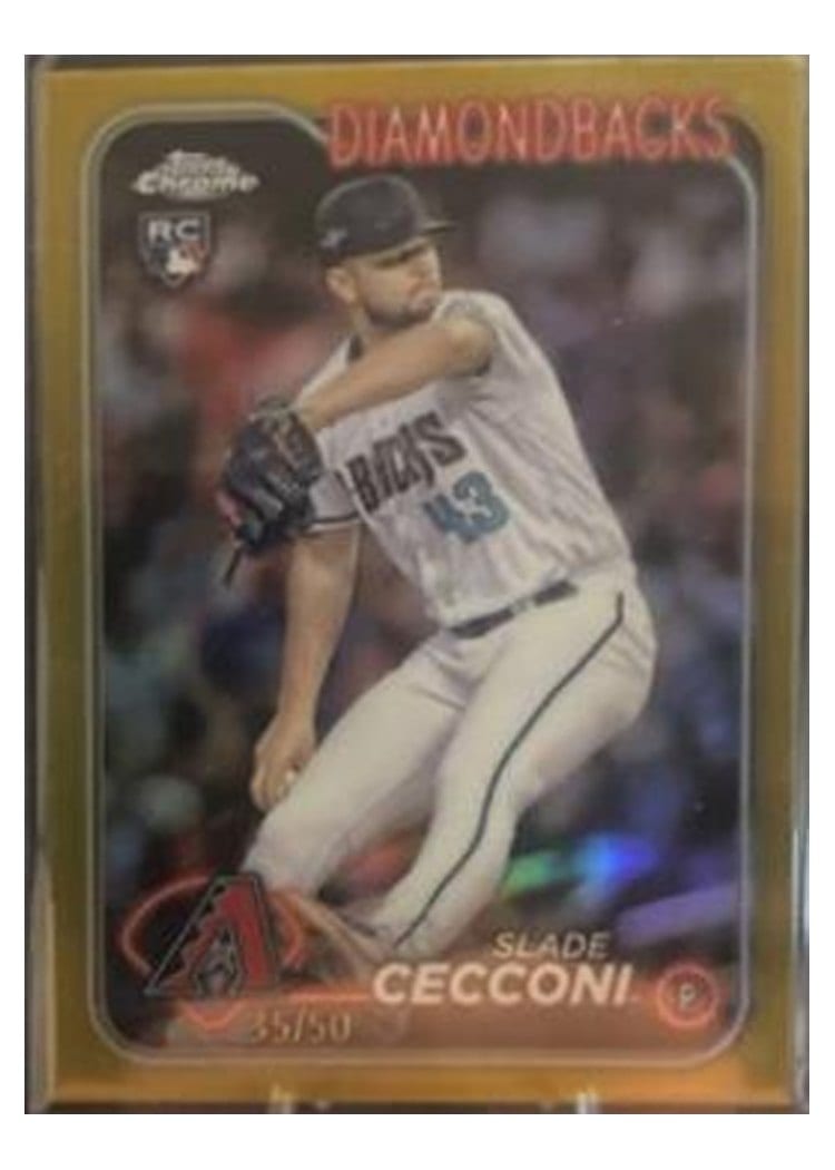 2024 Topps Chrome Slade Cecconi #77 card