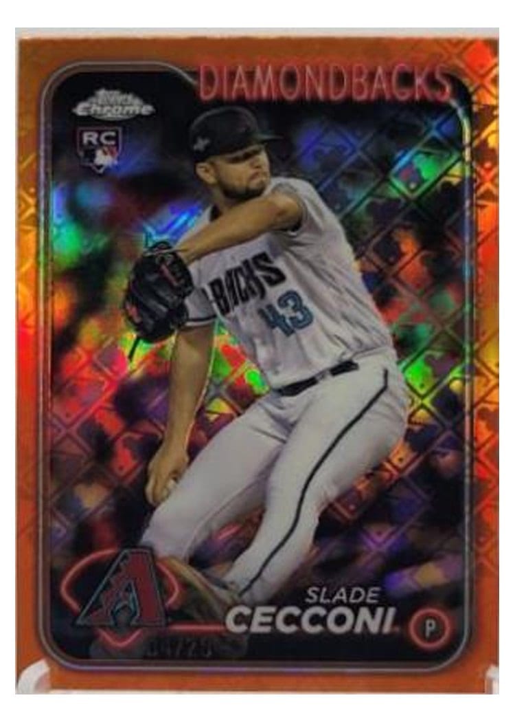2024 Topps Chrome Slade Cecconi #77 card