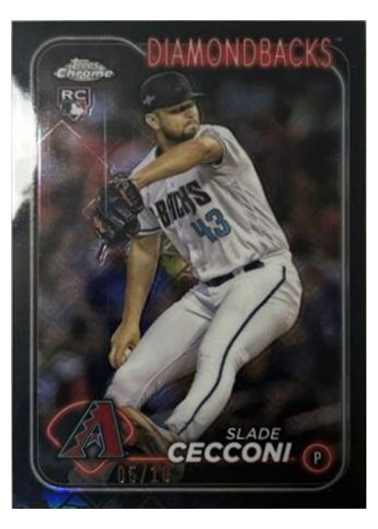 2024 Topps Chrome Slade Cecconi #77 card