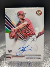 2024 Topps Pristine Autographs Slade Cecconi #PA-SC card