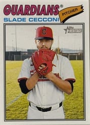 2026 Topps Heritage Base Set Slade Cecconi #87 card