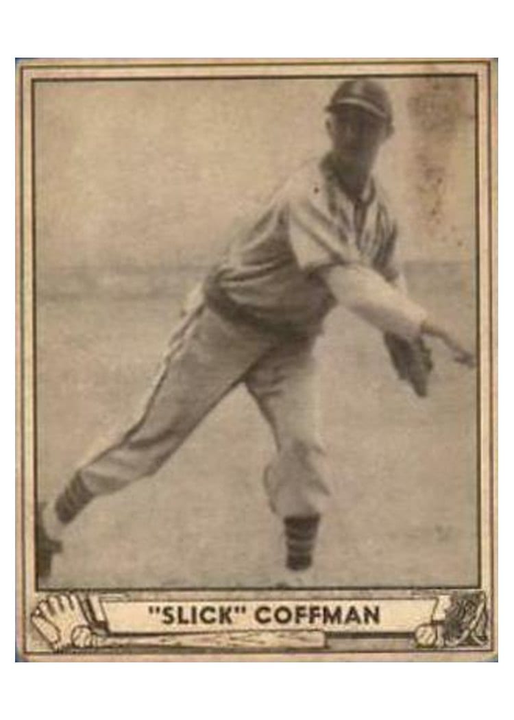 1940 Play Ball Slick Coffman #55 card
