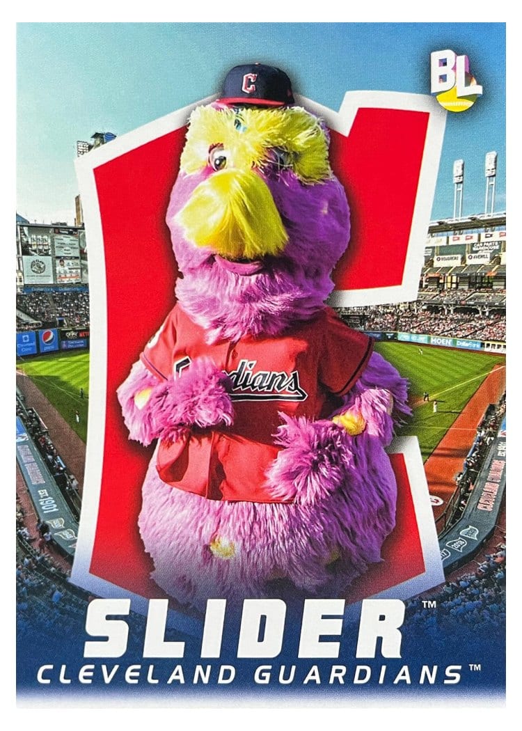 2023 Topps Big League Mascots Slider #M-9 card