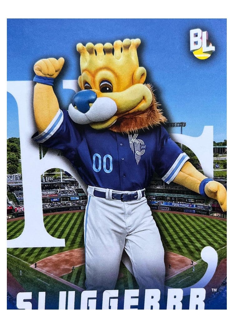 2023 Topps Big League Mascots Sluggerrr #M-14 card