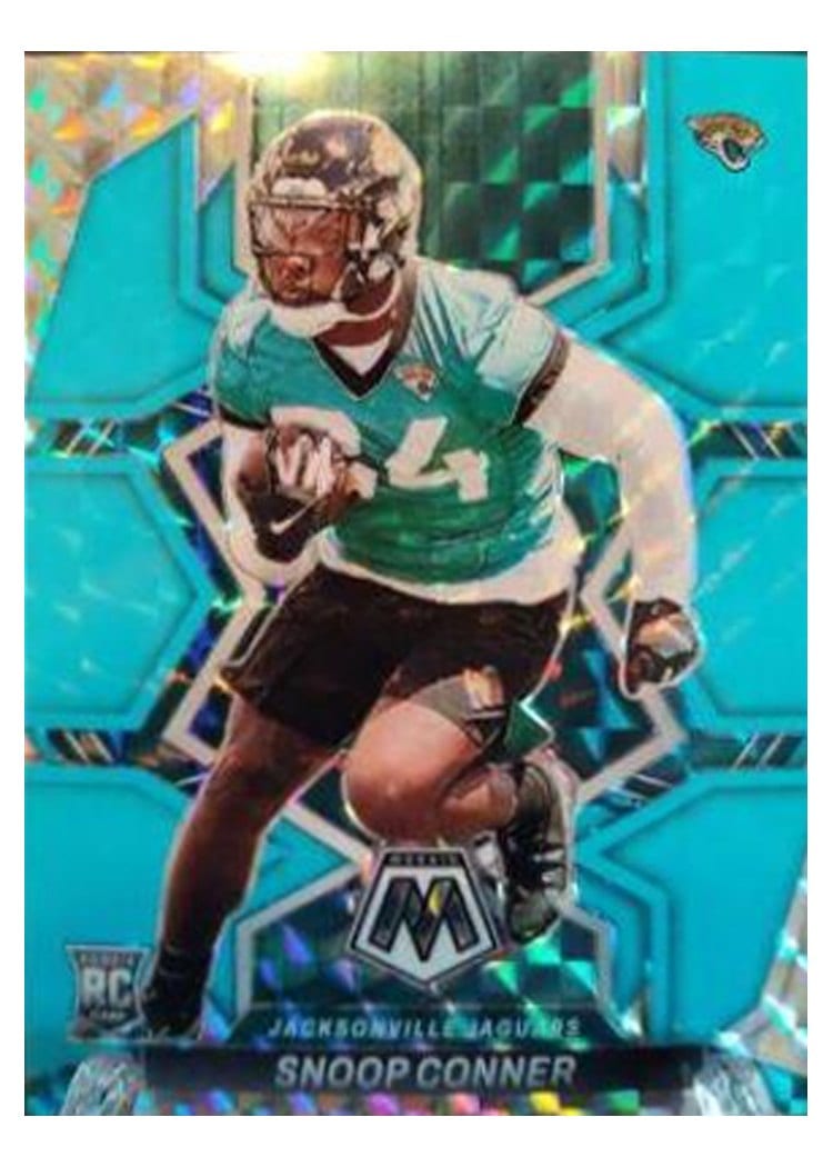 2022 Panini Mosaic Base Set Snoop Conner Blue Fluorescent #352 card