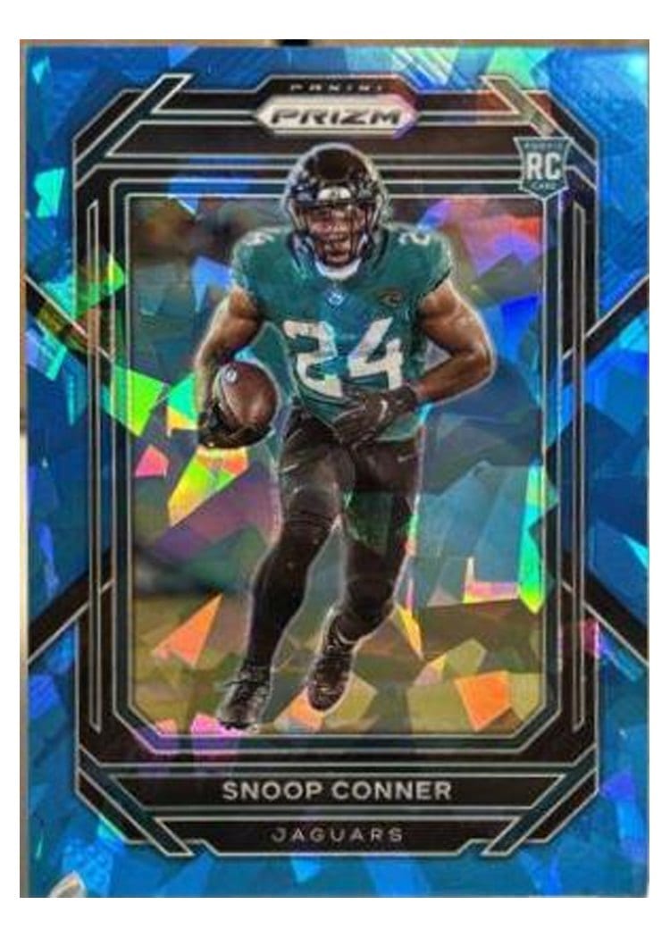 2022 Panini Prizm Base Set Snoop Conner Blue Ice #345 card