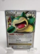 2009 Rising Rivals Snorlax LV.X #111 card