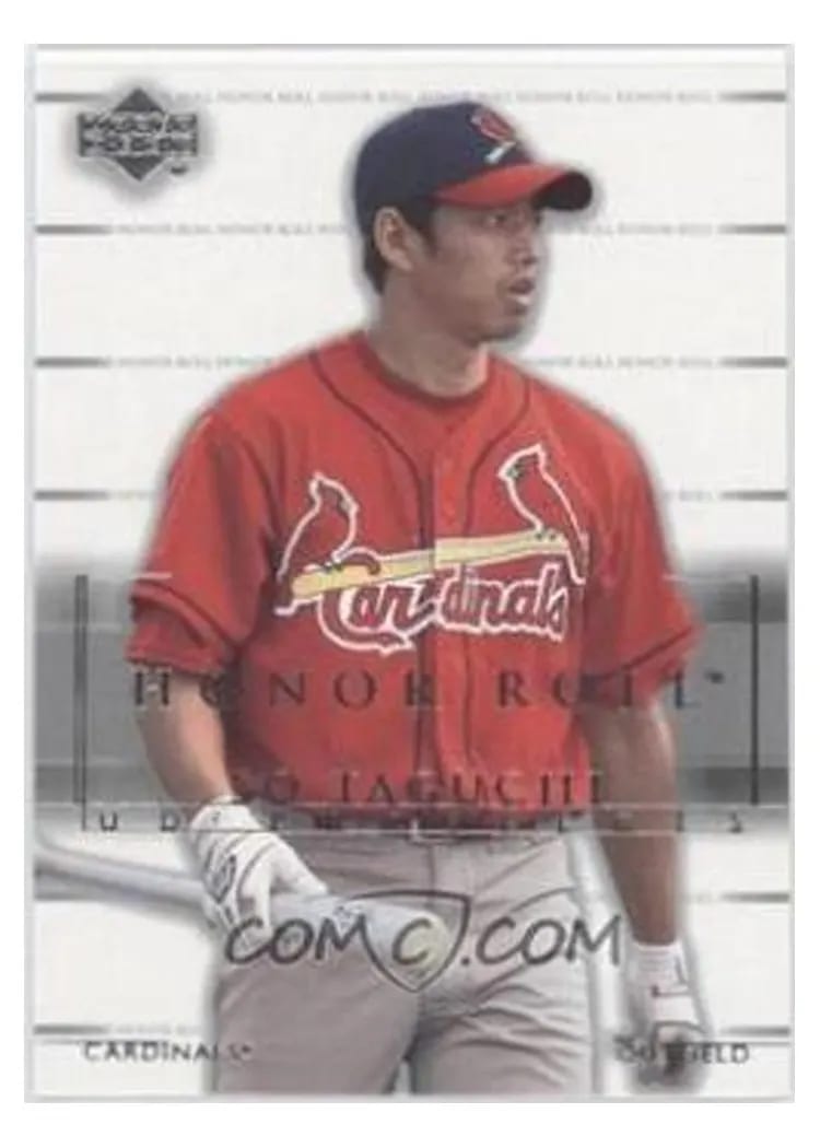 2002 Upper Deck Honor Roll So Taguchi #178 card