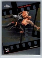 2026 Topps Chrome WWE Focus Reel Solo Sikoa #FR-5