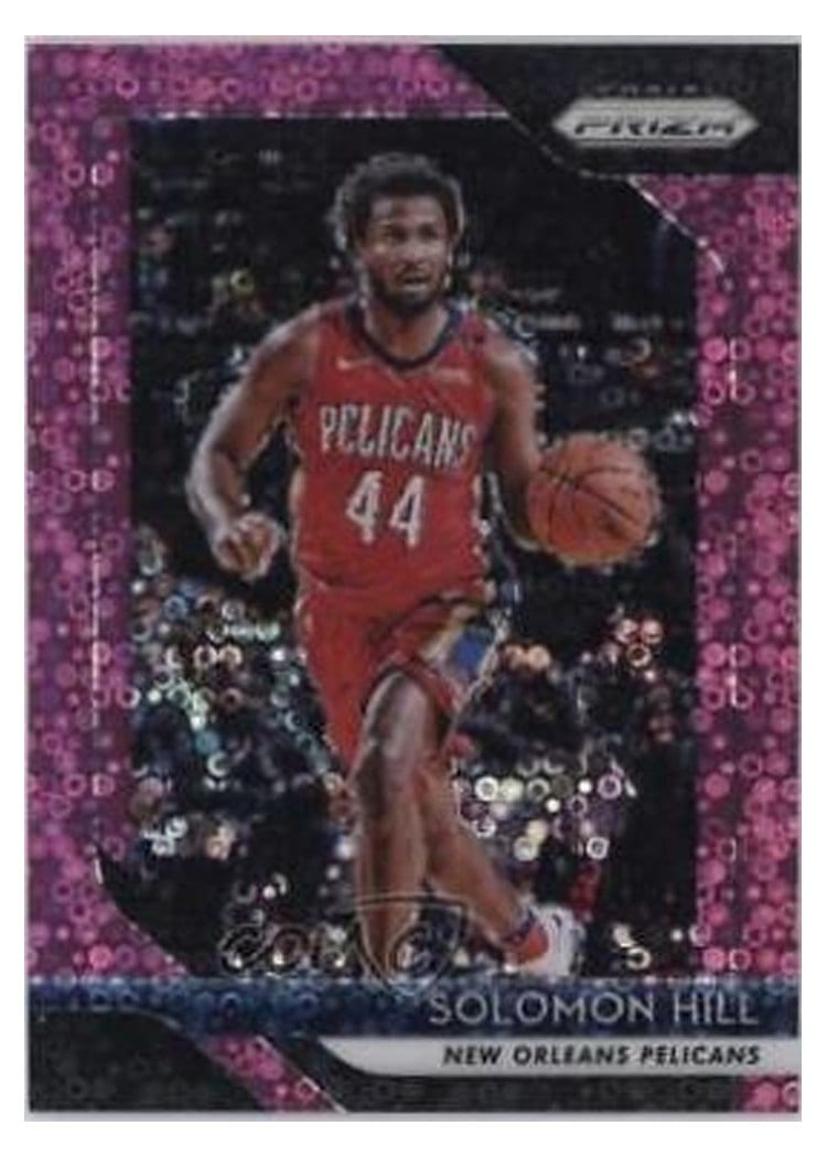 2018-19 Panini Prizm Base Set Solomon Hill Fast Break Prizm Pink #197