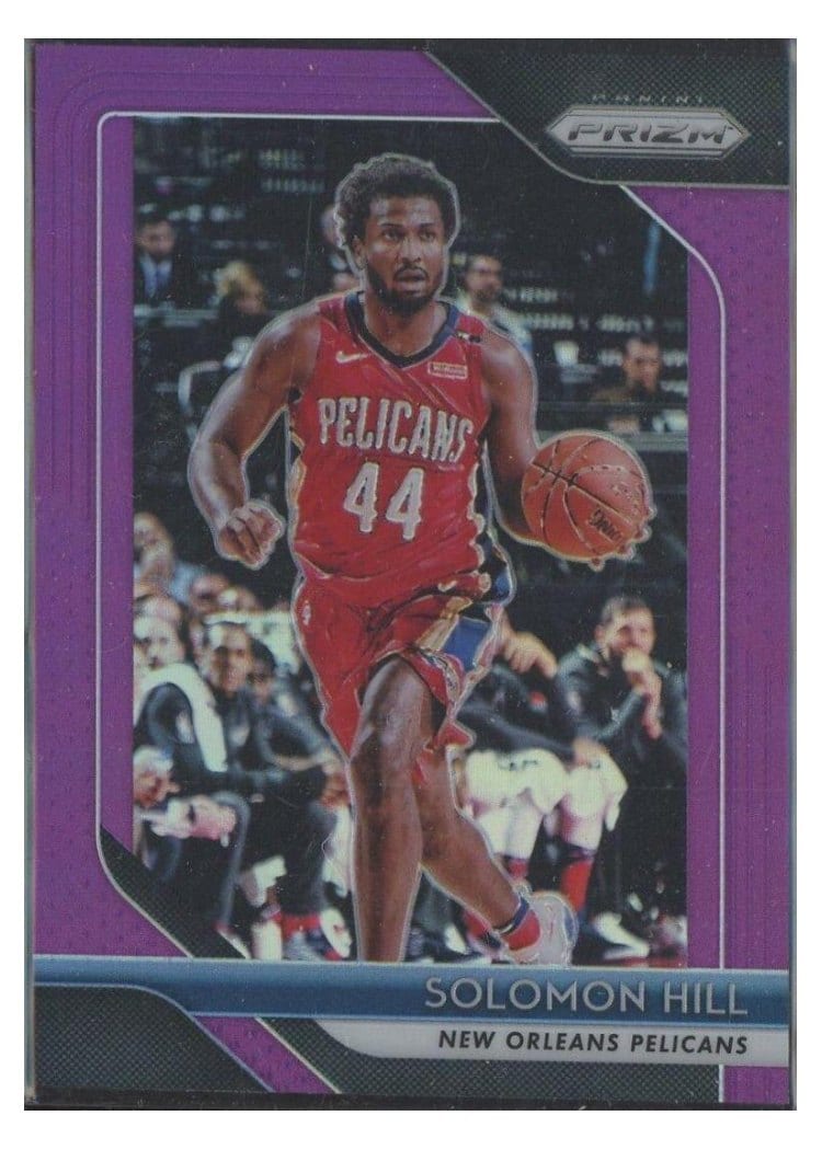 2018-19 Panini Prizm Base Set Solomon Hill Purple Prizm #197