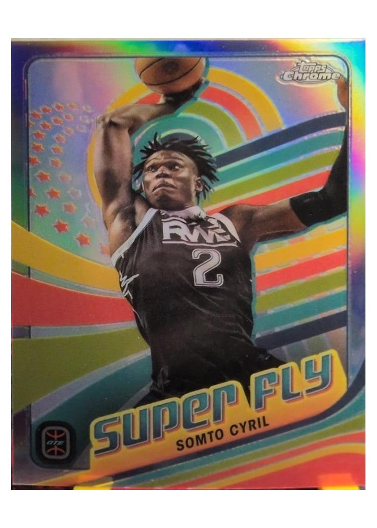 2023-24 Topps Chrome OTE Superfly Somto Cyril #SF-14 card