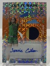 2024-25 Bowman's Best University Let It Rain Relic Autographs Sonia Citron #LRRA-SC card