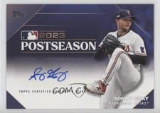 2024 Topps Postseason Performance Autograph Sonny Gray #PPA-SG card