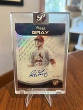 2024 Topps Pristine Production Autograph Sonny Gray #PPA-SG card