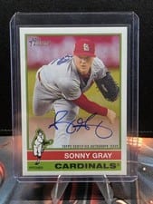 2025 Topps Heritage Real One Autographs Sonny Gray #ROA-SG card