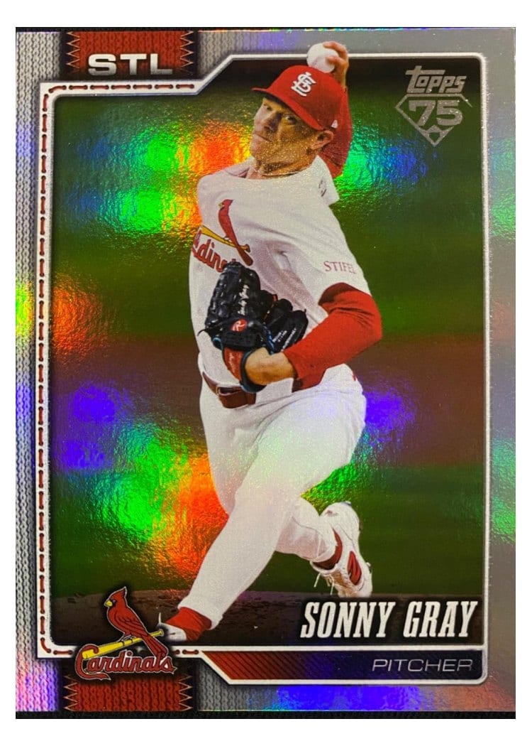 2026 Topps Base Set Sonny Gray Rainbow #40 card