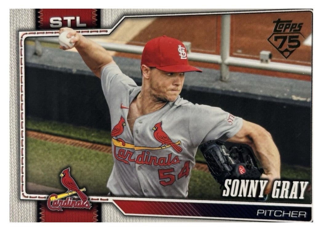 2026 Topps Base Set Sonny Gray #40 card