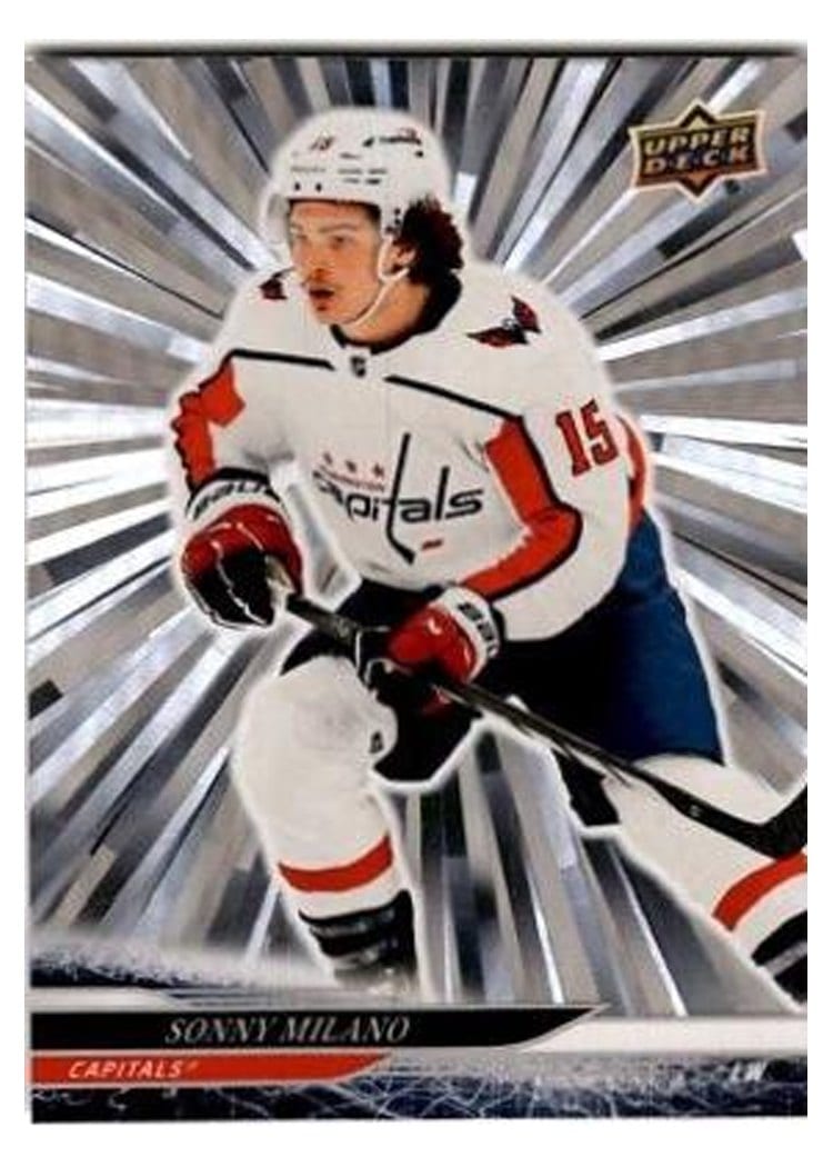 2024-25 Upper Deck Base Set Sonny Milano #190 card