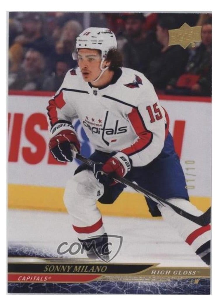 2024-25 Upper Deck Base Set Sonny Milano #190 card