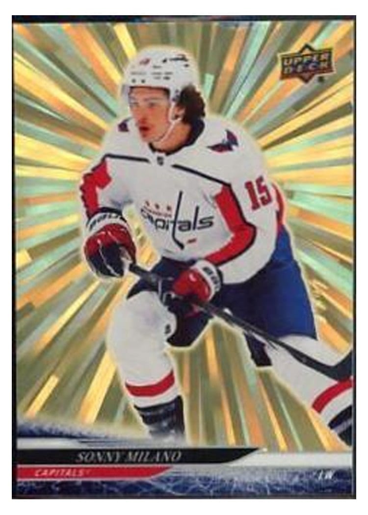 2024-25 Upper Deck Base Set Sonny Milano #190 card