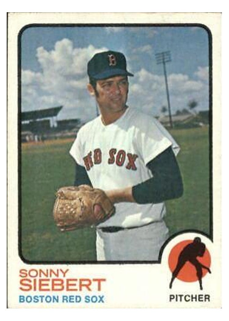 1973 Topps Sonny Siebert #14 card