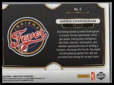 2025 Panini Select WNBA Snapshots Sophie Cunningham #5 card