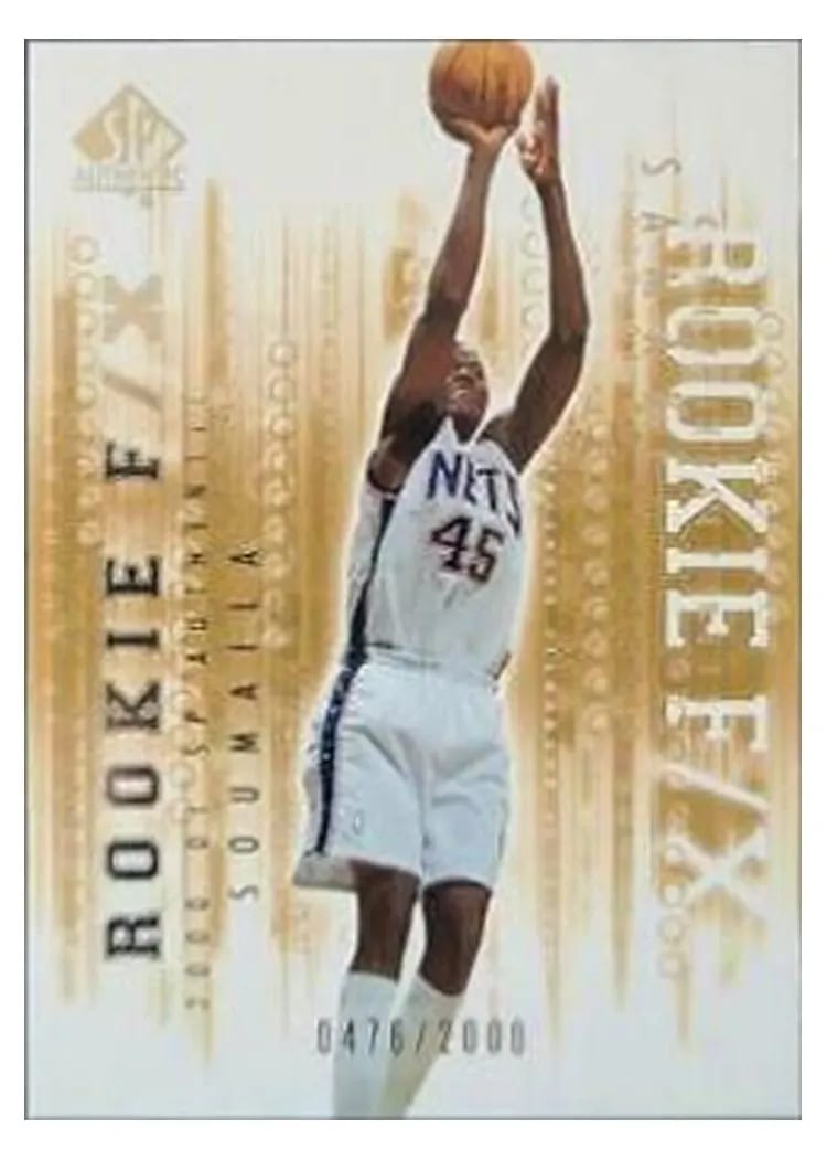 2000 SP Authentic Soumaila Samake #115 card