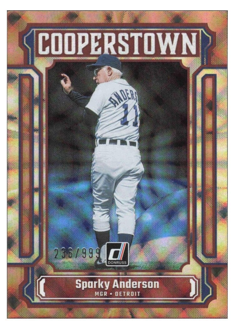 2023 Donruss Cooperstown Sparky Anderson #CT14 card