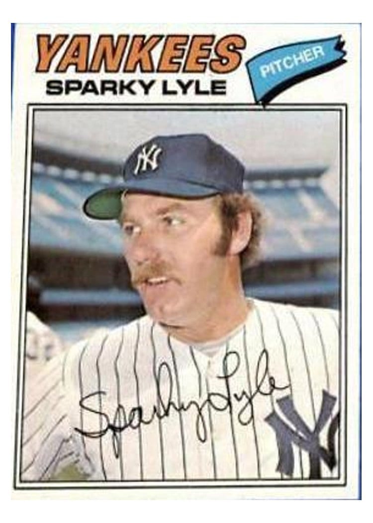 1977 Topps Sparky Lyle #598 card